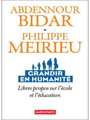 cover image of Grandir en humanité